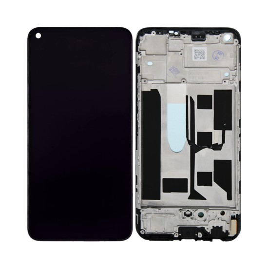 Touch+Display+Frame Realme 8 4G Preto